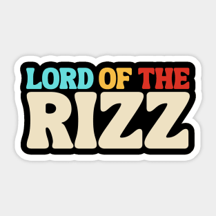 Lord of The RIZZ Sticker